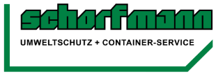 Schorfmann - Umweltschutz + Container-Service - Online Bestellung